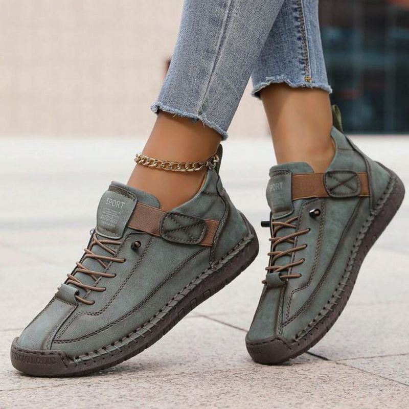 Momount Sapatos Casuais para Caminhada Mulher – Com Atacadores Confortáveis para o Dia a Dia