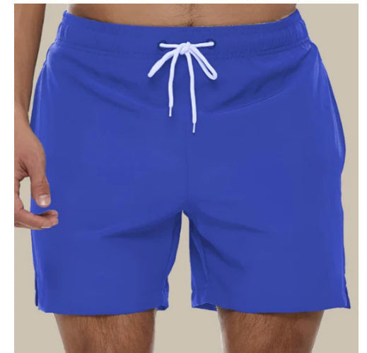 Momount Calções de Banho Homem – Cordão Secagem Rápida Comprimento Médio Verão