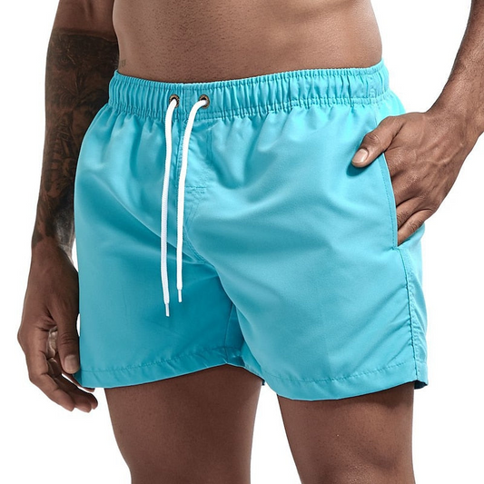 Momount Calções de Banho Homem – Cordão Secagem Rápida Cintura Elástica Praia