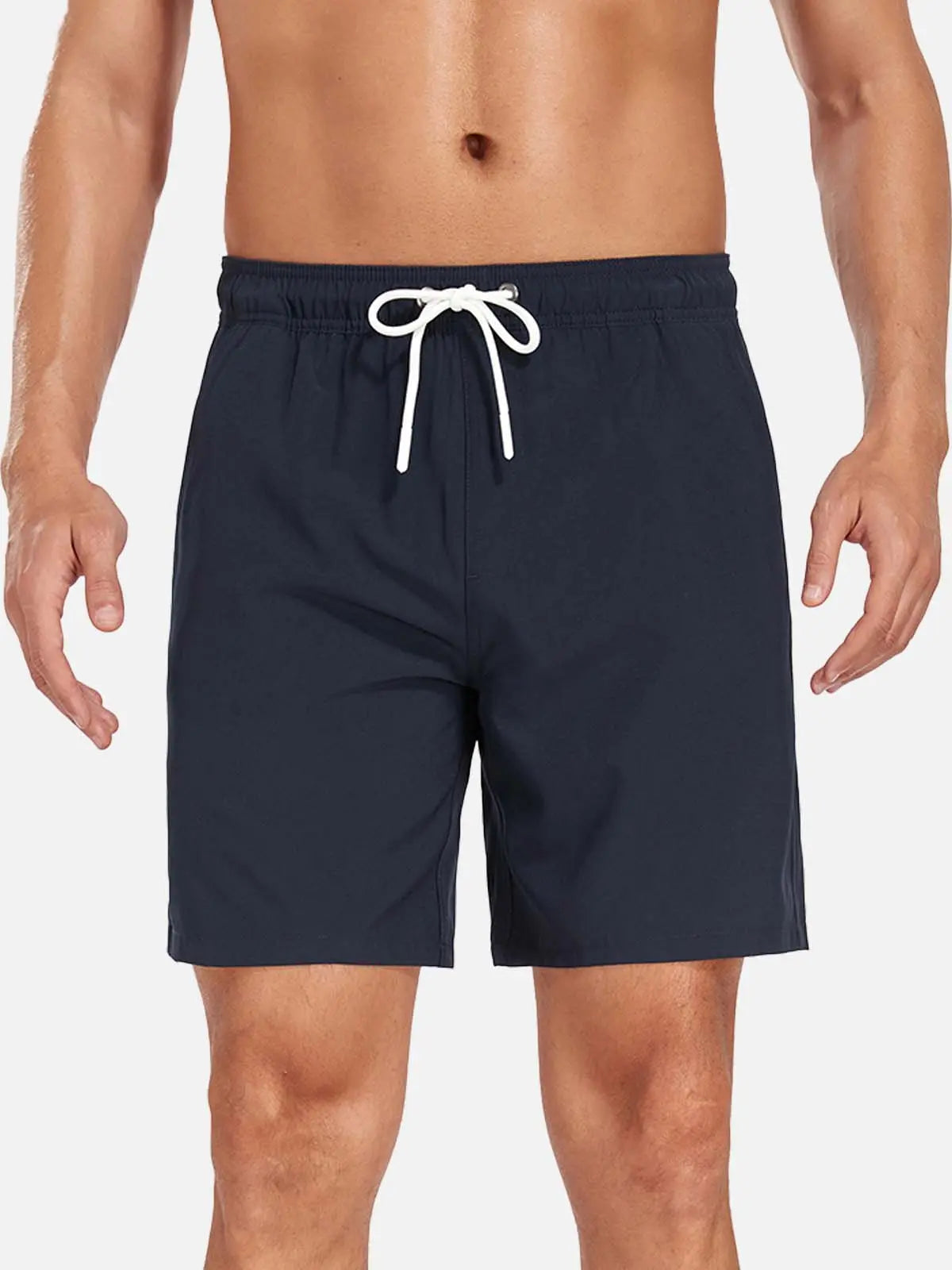 Momount Calções de Banho Homem – Cordão Secagem Rápida Verão Praia Cintura Elástica