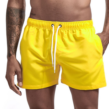 Momount Calções de Banho Homem – Cordão Secagem Rápida Cintura Elástica Praia