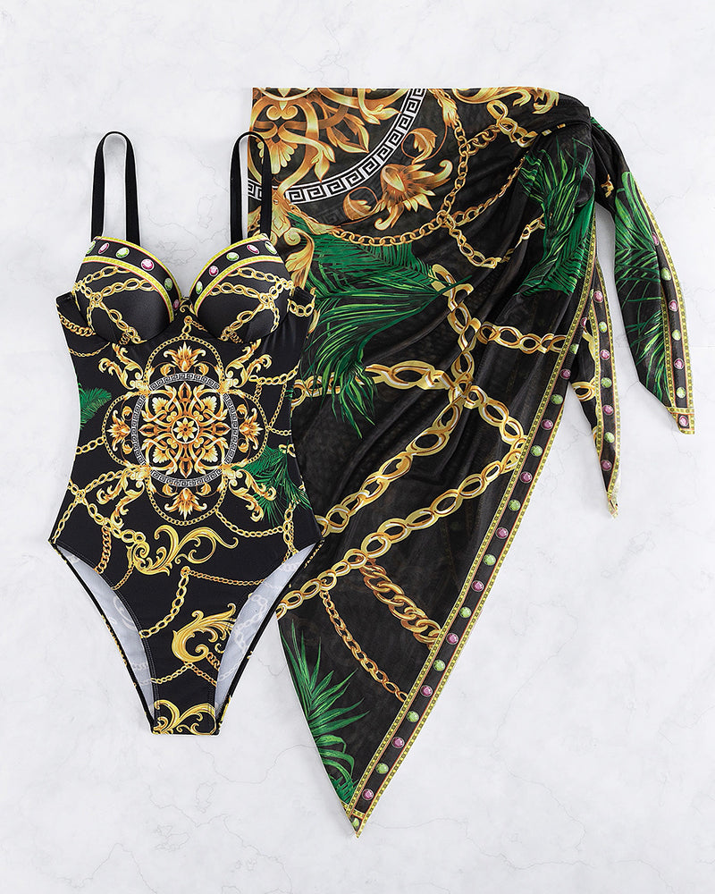 Momount Women One Piece Swimsuit