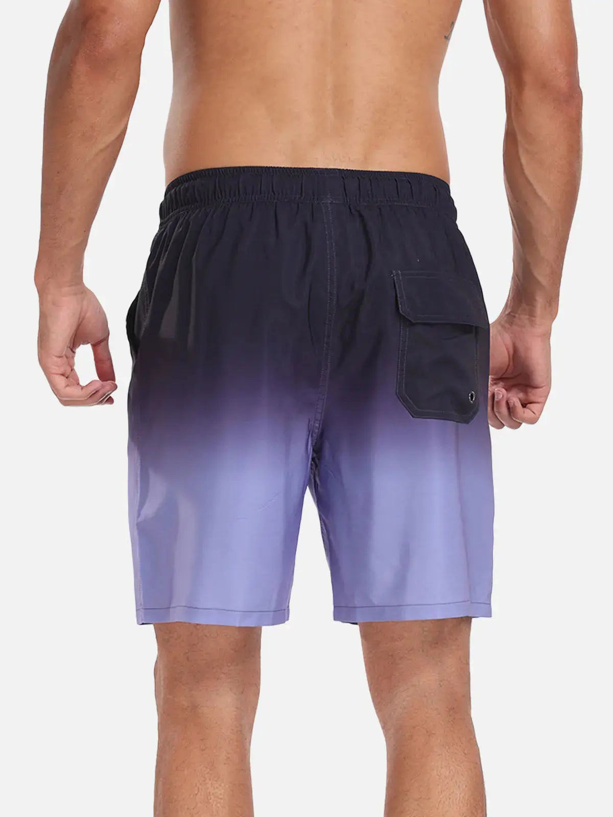 Momount Calções de Banho Homem – Cordão Secagem Rápida Verão Praia Cintura Elástica
