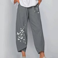 Estampado Borboletas Cinzento