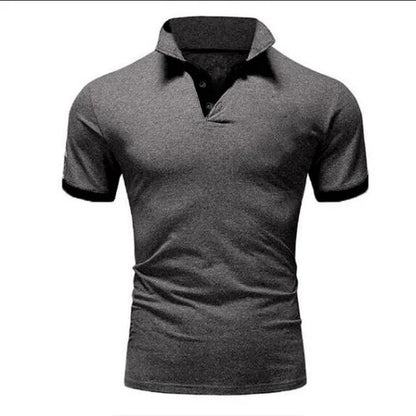 Momount Polo Homem – Gola Mao Carcela Contrastante Slim Fit
