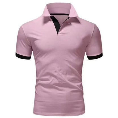 Momount Polo Homem – Gola Mao Carcela Contrastante Slim Fit