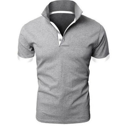 Momount Polo Homem – Gola Mao Carcela Contrastante Slim Fit