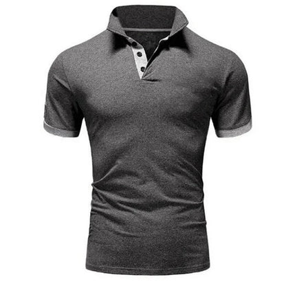 Momount Polo Homem – Gola Mao Carcela Contrastante Slim Fit