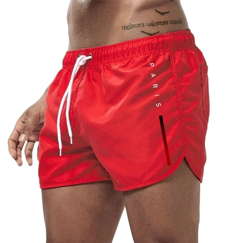 Momount Calções de Banho Homem – Cordão Secagem Rápida Desporto Praia Verão