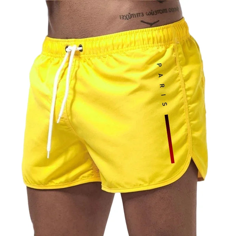Momount Calções de Banho Homem – Cordão Secagem Rápida Desporto Praia Verão