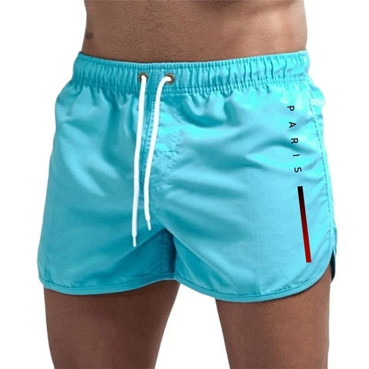 Momount Calções de Banho Homem – Cordão Secagem Rápida Desporto Praia Verão