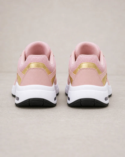 Women's Chunky Walking Sneakers — rear view