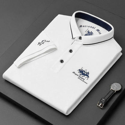 Momount Polo Homem – Logo Bordado Cavalo Premium Manga Curta