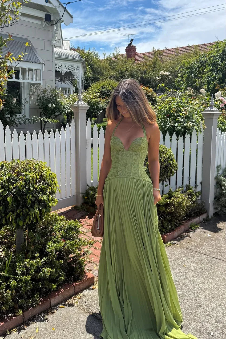 Cosima | Vestido Comprido Elegante em Cetim Um Ombro Capa Sem Mangas Noite