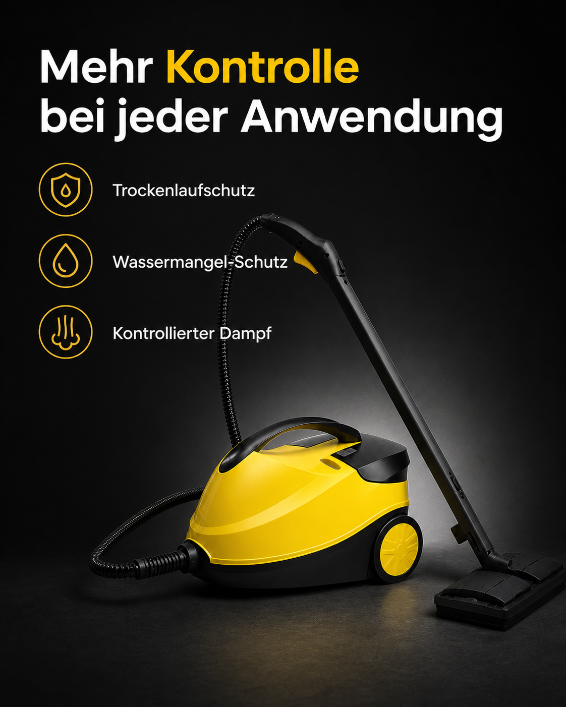 Vapora Pro Trockenlaufschutz und Wassermangel Schutz